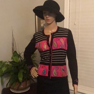 Just B Beaded Sweater